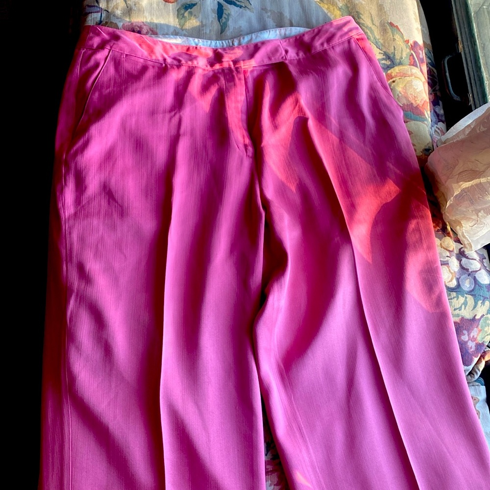 Tommy Bahama capri size 12 salmon color